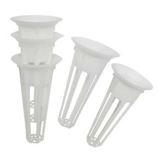 Adore Pro Hydroponic Basket Round Net Pot Mesh Cup Garden Grow Basket (50-Pack) 19.98 per gallon