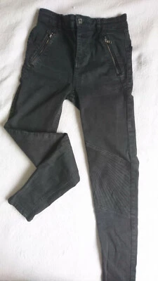 PANTALON SLIM NOIR FILLE T34 ou 14 ans marque PULL & BEAR - Photo 1/2