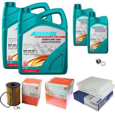 MAHLE Inspektionspaket 12L ADDINOL SUPER LIGHT 5W-40 für Rolls-Royce Wraith RR5