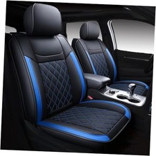 Grand Cherokee Seat Covers, Waterproof Leather Old Version Full Set/Blue