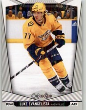 2024-25 O-Pee-Chee Luke Evangelista #459 Nashville Predators