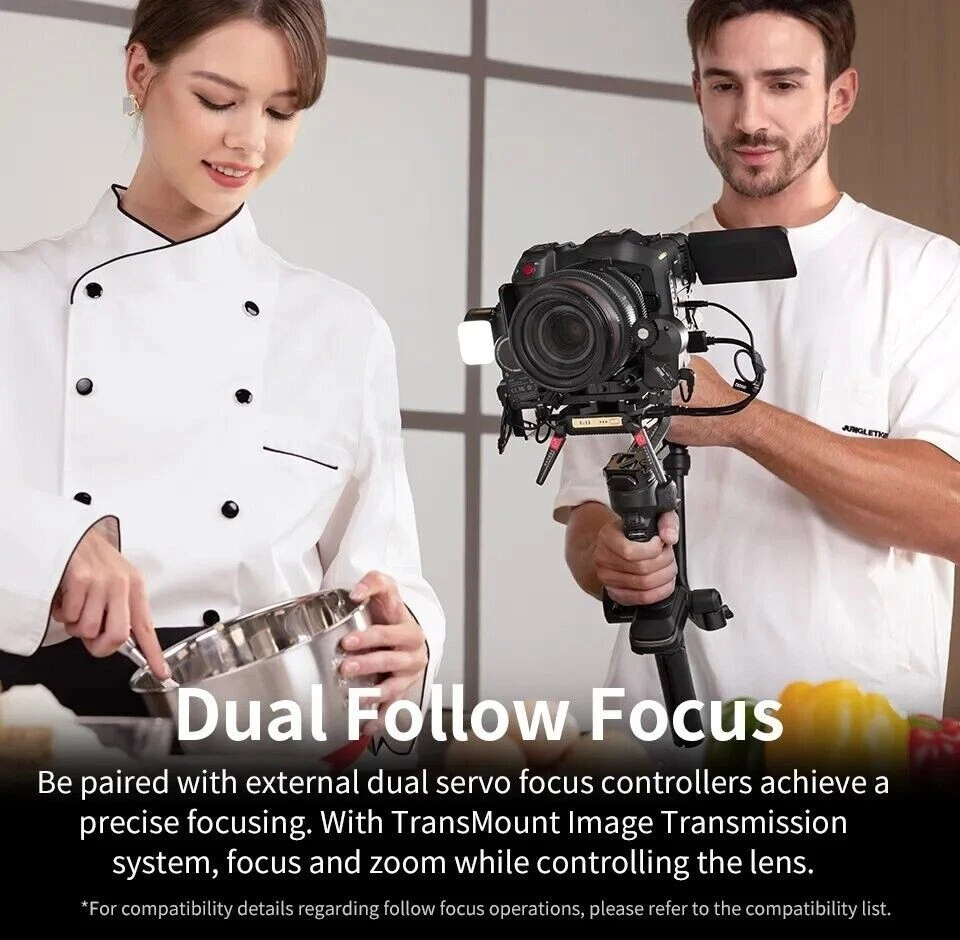 Zhiyun Crane 4 Combo 3-Achsen-Gimbal-Stabilisator für DSLR-Kinokamera Canon Sony - Bild 4 von 4