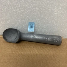 Vtg Zeroroll Ice Cream Scoop Dipper #20 Aluminum