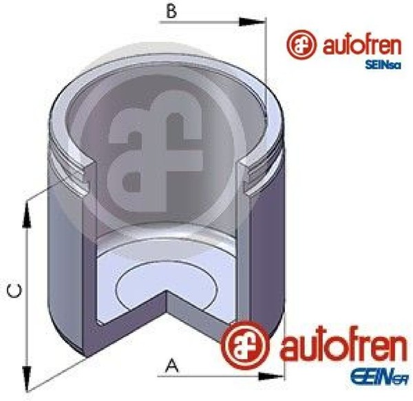 Autofren Seinsa D025717 Kolben FüR Bremssattel Kolben Bremssattel-image