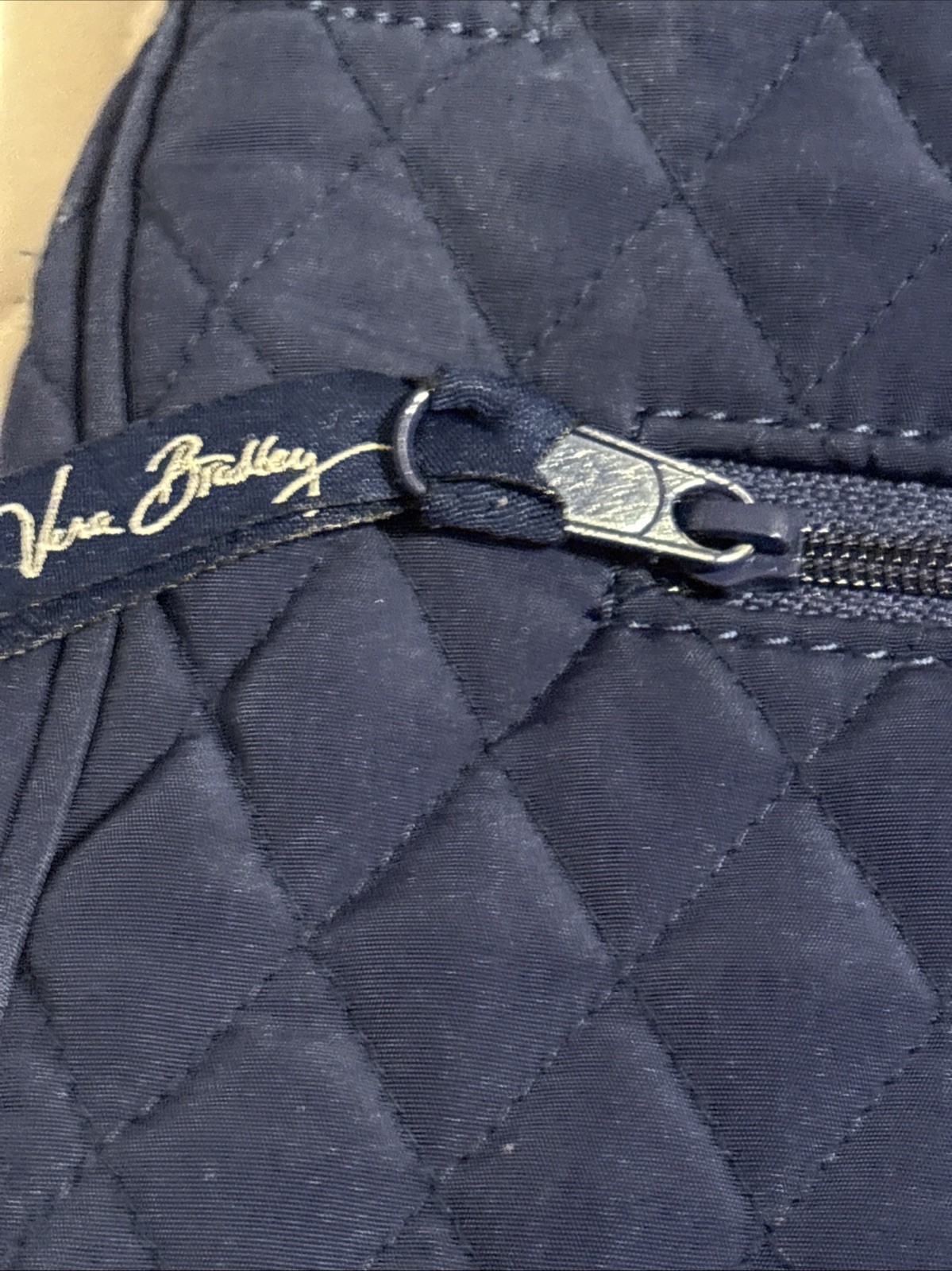 Vera Bradley Solid Navy Microfiber Messenger Cros… - image 10