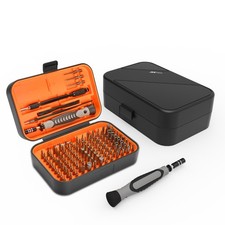 130Piece Electronics Repair Kit Precision Screwdriver Set S2 Bits with Case
