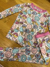 Little Sleepies Bamboo Long Sleeve Pajama Set Size 4T Sweet Treat