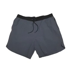 Greyson Running Wolf Shorts Mens Large Gray Golf Gym Fitness Training Camo Lined