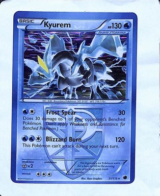 plasma freeze rare cards Pokemon Black & White Plasma Freeze Rare Glaceon #23 main image 0