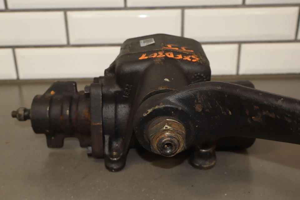 99-01 Ford F350 2WD engrenagem de direção hidráulica Gox com braço Pitman - Imagem 3 de 4