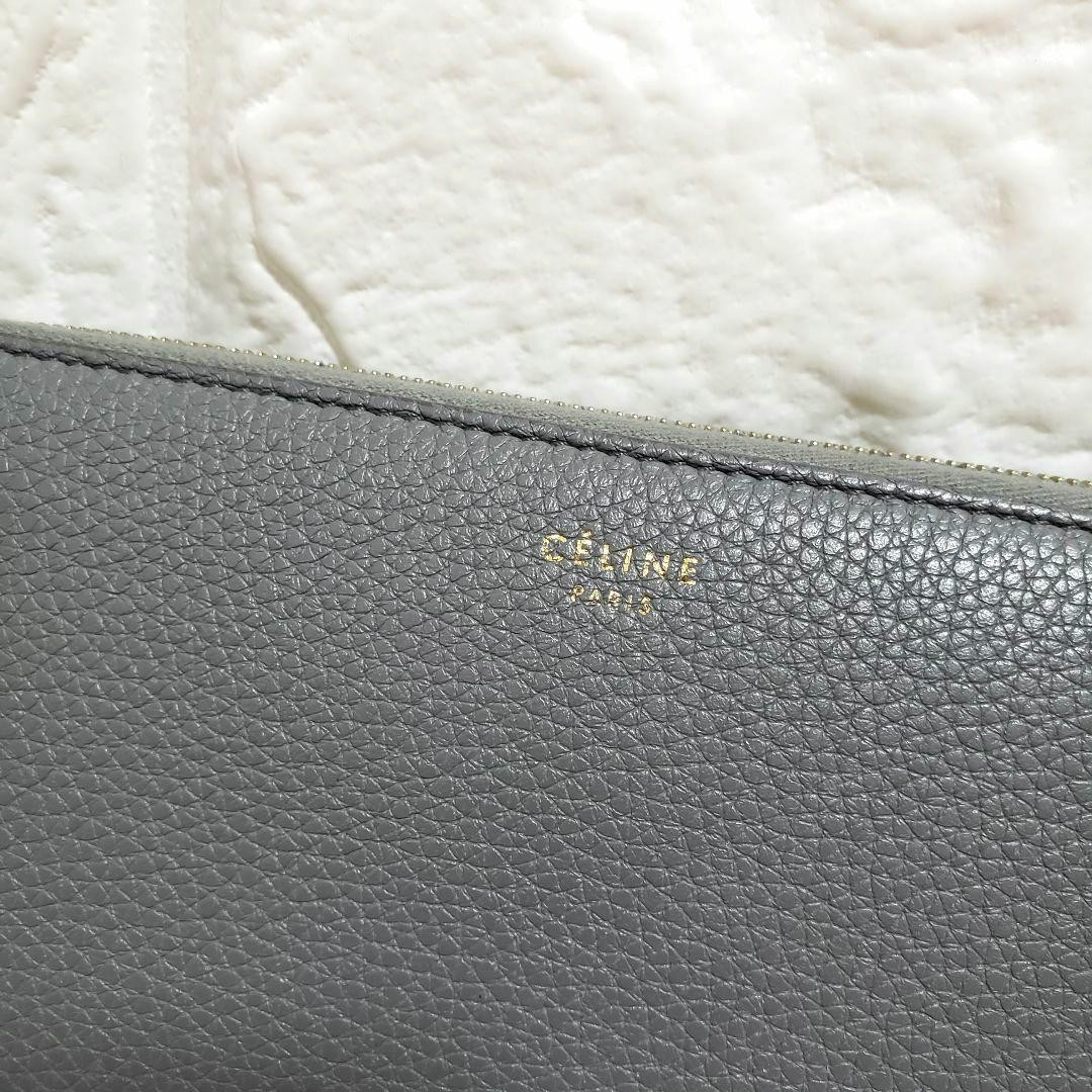 Celine Long Wallet Large Zip Multifunction Gray #… - image 2