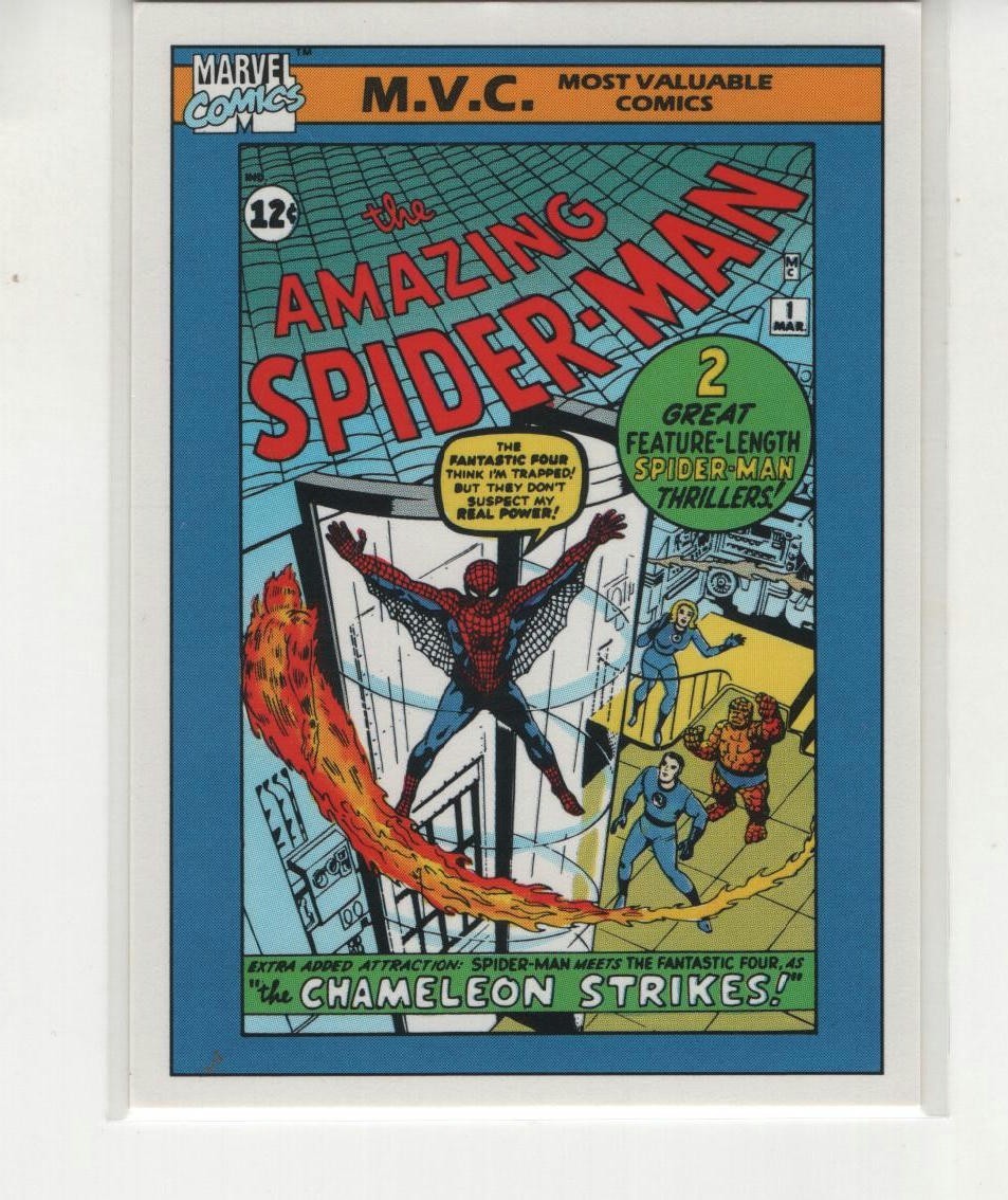 1990 Impel Marvel Universe  #131 - Amazing Spider-Man #1
