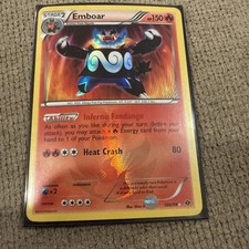 Emboar 100/99 Next Destinies Pokemon - Holo Rare 2012