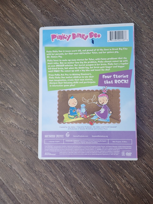 Pinky Dinky Doo Polka Dot Pox DVD 2008 Cartoon Pizza Sesame