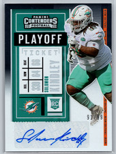 Solomon Kindley 2020 Panini Contenders Playoff Ticket Rookie Auto /99 #228