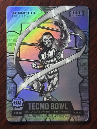Bo Jackson Battle Arena Tecmo Jeanetic Ashton Jeanty Silver Coin Flip Steel SP