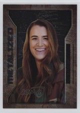 2021 Skybox Metal Universe Champions Metalized Rookies Sabrina Ionescu #124 3g6