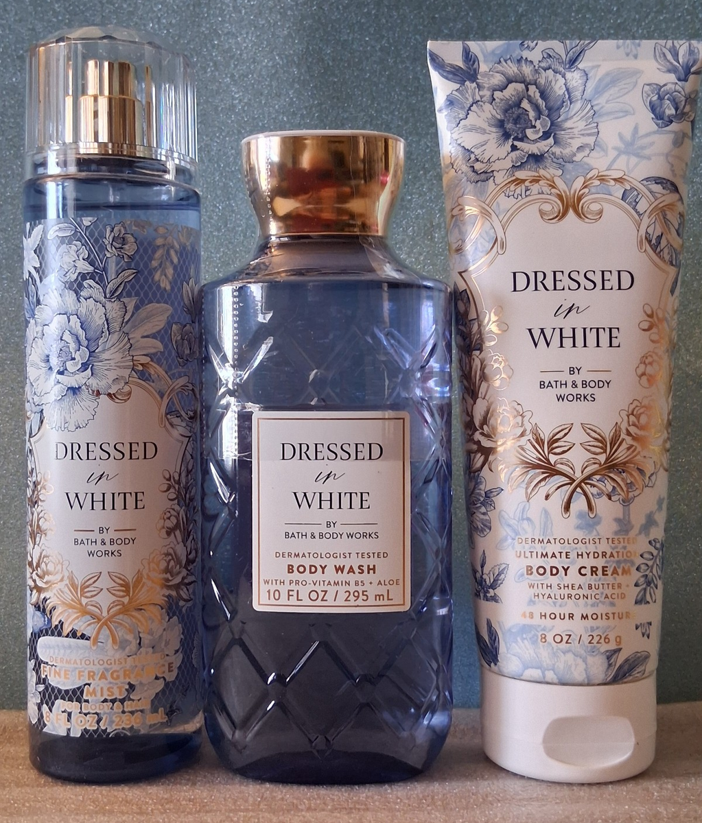 Bath & Body Works Dressed In White Body Wash