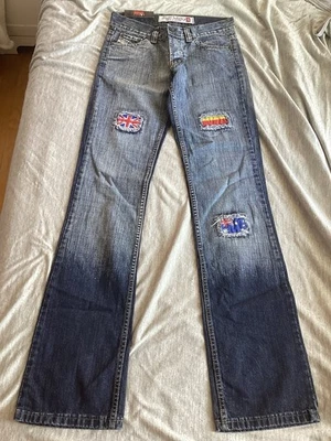Diesel Jeans Unisex Original Gr. 26 (S) Blue Blau Used Look Denim Neu mit Etiket - Bild 1 von 4