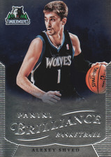 2012-13 Panini Brilliance #232 Alexey Shved RC - BSK