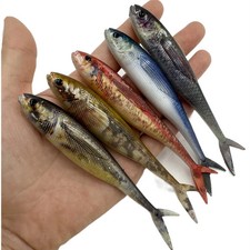 Fishing Trolling Tuna Mackerel Seawater Bait Lures Soft Plastic Lure Swimbait
