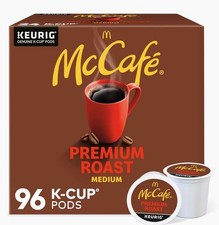 McCafe, Premium Roast Coffee, Keurig Single Serve K-Cup Pods, 96 Count