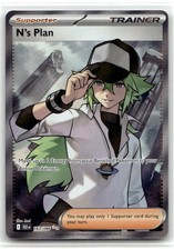 N's Plan - 163/086 #163/86 (Holo) (NM) SV: Black Bolt BLK Pokemon
