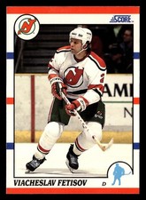 1990-91 Score - Viacheslav Fetisov #62 (RC)