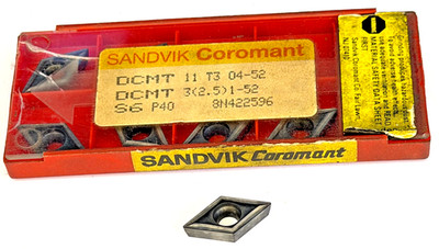 Sandvik Cermet Inserts DCMT 11 T3 04-53 (10 package)
