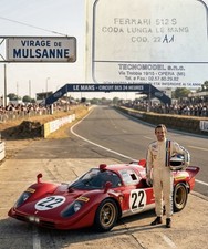 RARE Tecnomodel Cod 22 A1 Ferrari 512 S Coda Lunga Le Mans 1970 1/43 Resin Mint