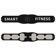 Slimming Belt Abs Trainer Weight Loss Massager 19 Modes Rechargeable Fitness