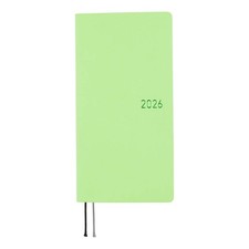 Hobonichi 2026 Weeks Planner Smooth Melon Sorbet Slim Vertical PU Cover New