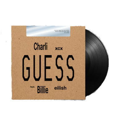 Charli XCX featuring Billie Eilish - Guess (Record Store Day 2025 7'' Black Vinyl