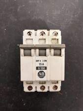 ALLEN BRADLEY 1492-CB3-G150 Circuit Breaker, 15A, Ser. B
