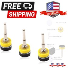 Hook and Loop Sanding Discs Pad Kit 3 Packs 1 Inches with Shank Drill Attachm...