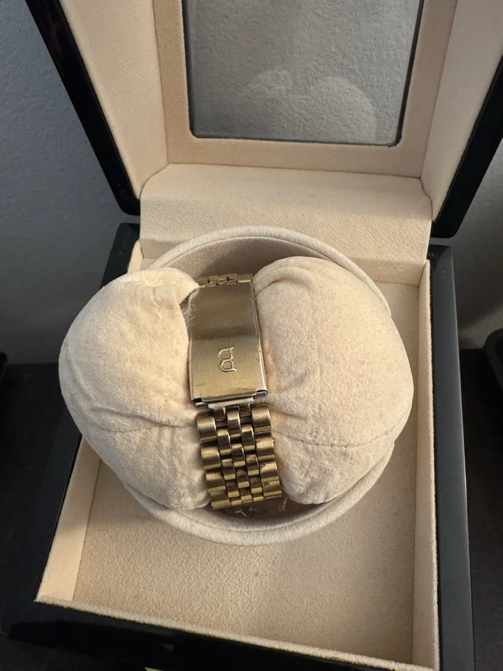 Antigo relógio de ouro Bulova President - Imagem 2 de 4