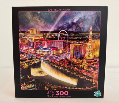 Buffalo Games '' Las Vegas Night''  300 Piece Puzzle NEW