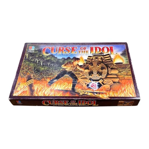 CURSE OF THE IDOL Vintage Board Game by MB Games 1990 Complete VGC