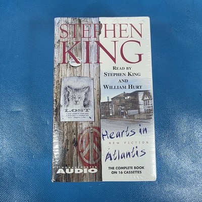 Hearts in Altantis by Stephen King (16 Audio Cassettes) Simon & Schuster Audio