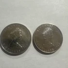 1988 Candian Silver Maple Leaf  Ounce Fine Silver 2X  2 ounces!