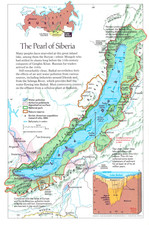 Lake Baikal The Pearl of Siberia Map Russia V...