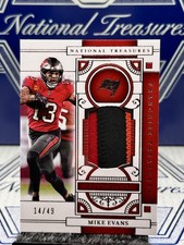 2025 National Treasures Mike Evans Franchise Treasures 3-Color Patch,SSP#/49🔥