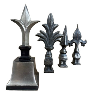 Vintage Architectural Finials Collection of 4