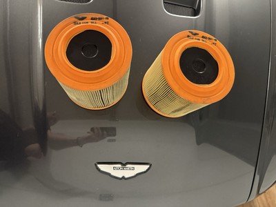 AstonMartin DBS DB9 V8 V12 Vanquish Rapide Virage Luftfilter Set 2x 4G43-9601-AB