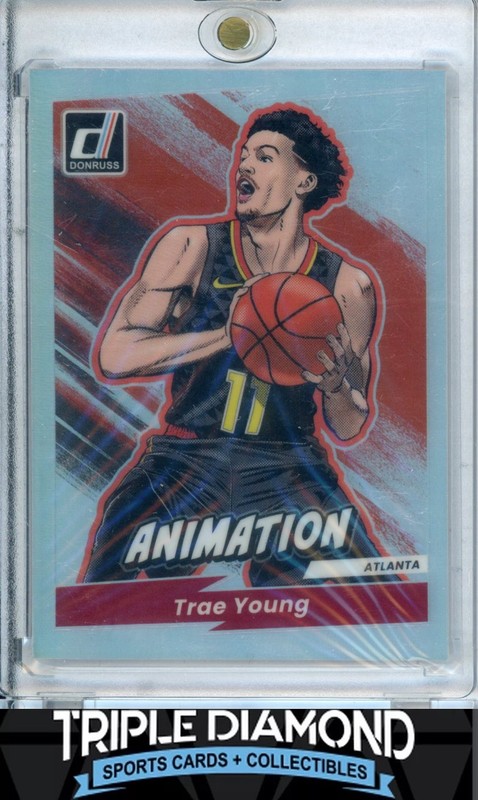 2025-26 Panini Donruss #14 Trae Young Animation SP Case Hit Hawks AE249