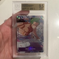 One Piece Zoro-Juurou ST18-004 Treasure Rare BGS 9.5 Gem Mint