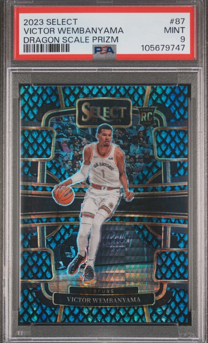 wembanyama rc ウェンバンヤマ 2023-24 Panini NBA Hoops #298 VICTOR WEMBANYAMA Blue