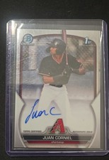 2023 Bowman Chrome - Prospect Autographs Juan Corniel #CPA-JCL (AU, RC)