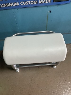 leaning post for boat W/28 “h 26” Upholstery White