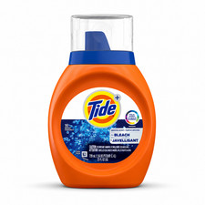 Tide Liquid 2x brand new with Bleach, 25 oz